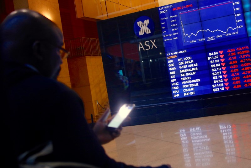 Australia stocks higher at close of trade; S&P/ASX 200 up 0.50%