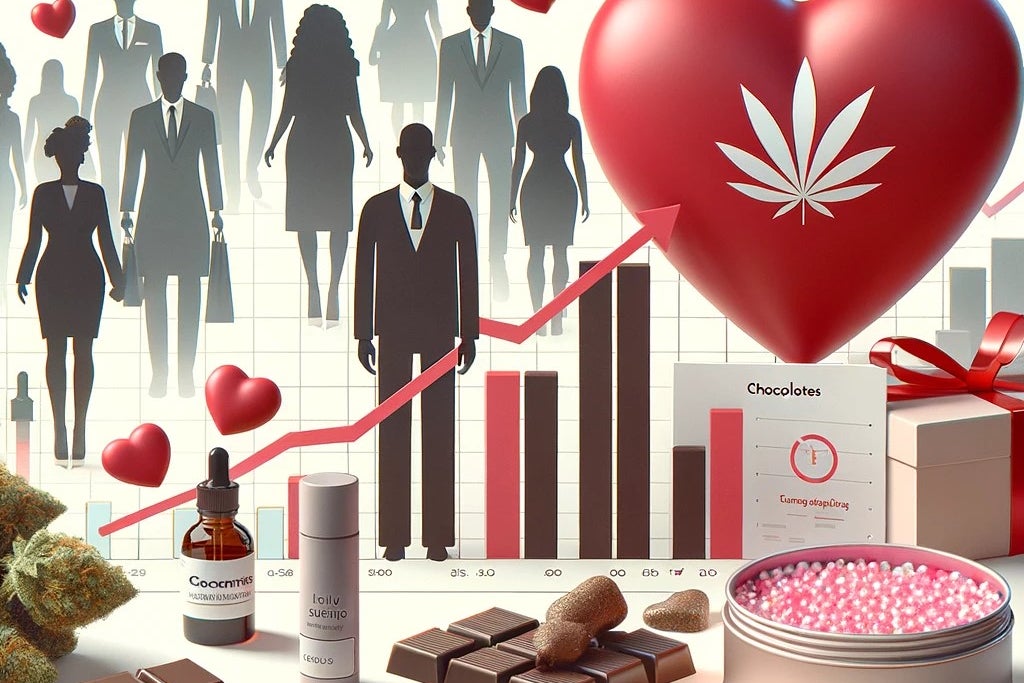 What's Hot This Valentine's Day? Weed Retail Trends, Sales Insights And Love-Driven Business Opportunities