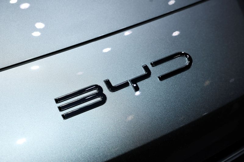 China's BYD lowers starting price of new version of Seal electric sedan By Reuters