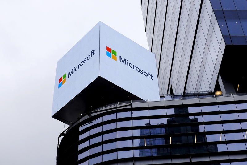 &copy; Reuters.  Microsoft 'unlikely to be materially impacted' by China curbs, says Macquarie