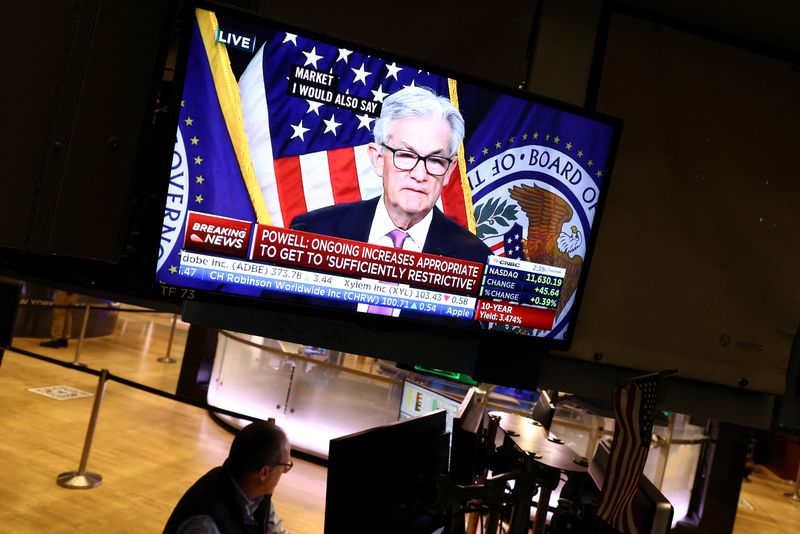 US stocks seesaw ahead of Fed decision, Powell presser