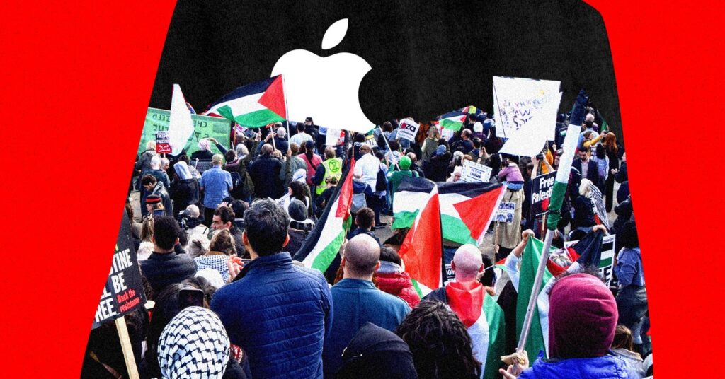 Apple Store Employees Say Coworkers Were Disciplined for Supporting Palestinians